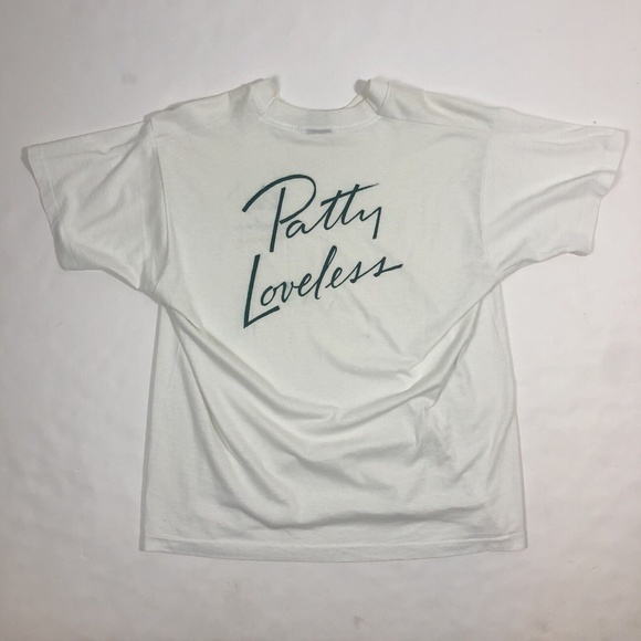Vintage 80s 90s Patty Loveless World Tour Country Music Screen Stars T-Shirt S/M - Picture 10 of 10
